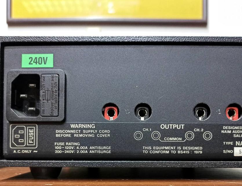 ขายปรี เพาเวอร์ Naim NAC 42 + NAP 90 (รุ่นกล่องไม้ขีด)