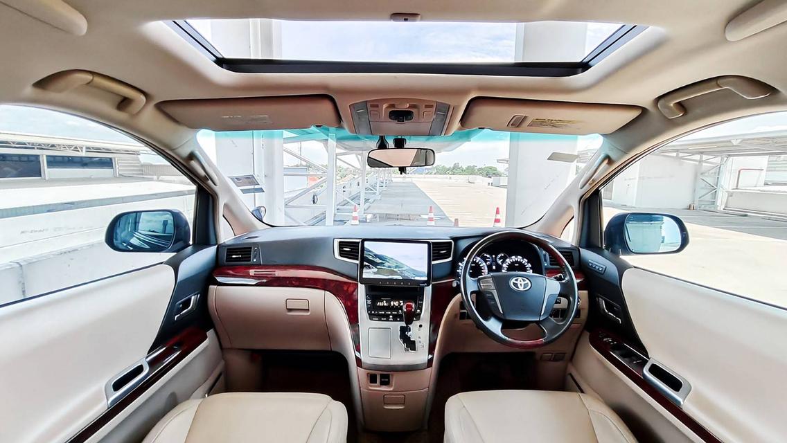 TOYOTA VELLFIRE 2.4V Top Sunroof 2ตอน AT 2010 รถบ้านสวยมาก ใช้น้อย ดูแลดี 4