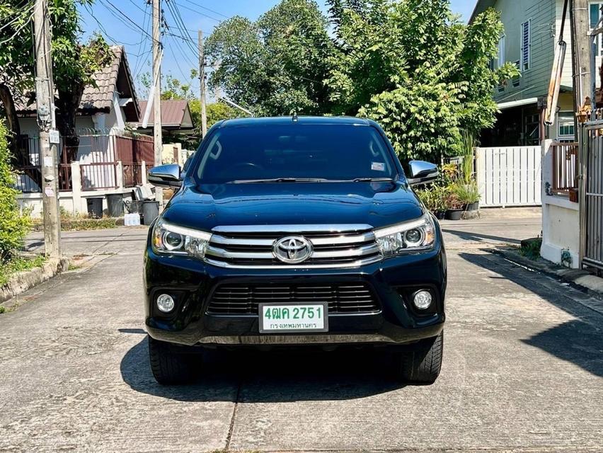 TOYOTA_ HILUX REVO 2.4 E SMARTCAB PRERUNNER   ปี 2017 เกียร์ A/Tสีดำ ✔️ 5