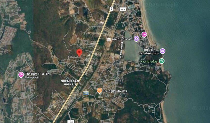 ขายที่ดินสวย 3-1-81 ไร่ ติดถนน ซ.หัวหิน144/4 หัวหิน จ.ประจวบคีรีขันธ์ 2