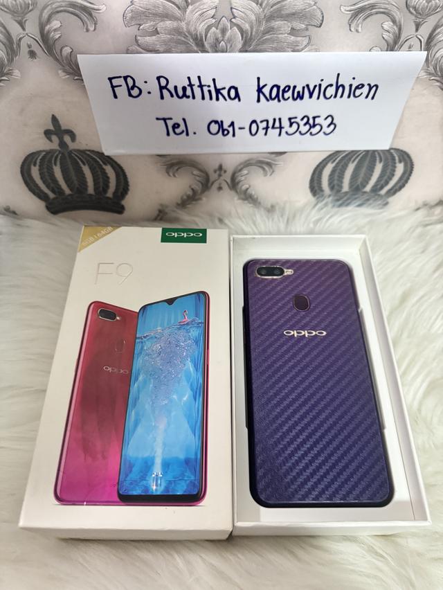 โทรศัพท์ Oppo F9 เครื่องใช้เอง