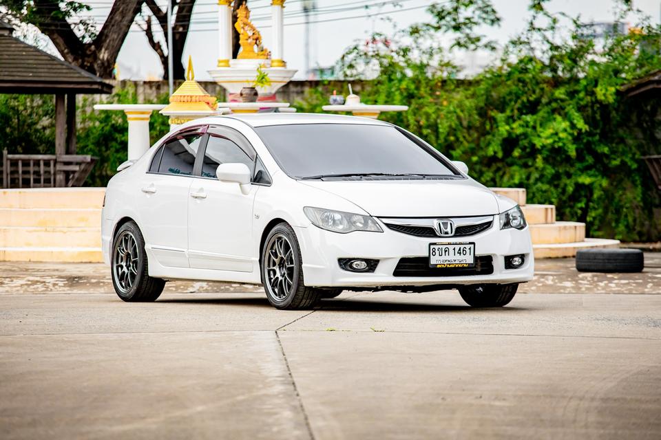 #HONDA #CIVIC FD MNC 1.8 S AS ปี 2010สีขาว | รถบ้านสวย สภาพดี✨ เดิมสวย ดูแลดี พร้อมใช้งาน✅ ไม่เคยชน | บอดี้เดิมสวย✅ ไมล์แท้ 162,211 กม.✅ รูปที่ 10