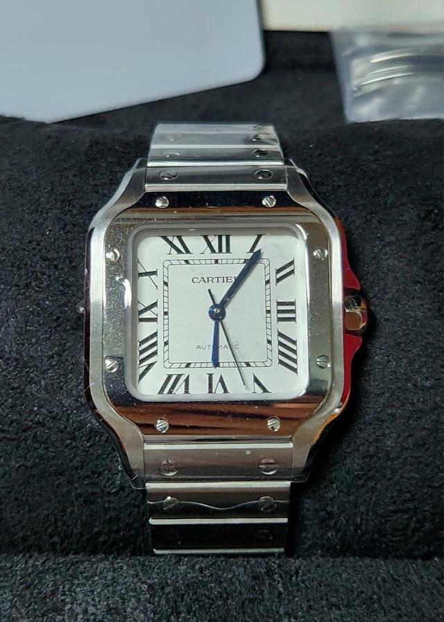 Cartier Santos M นาฬิกาของแท้