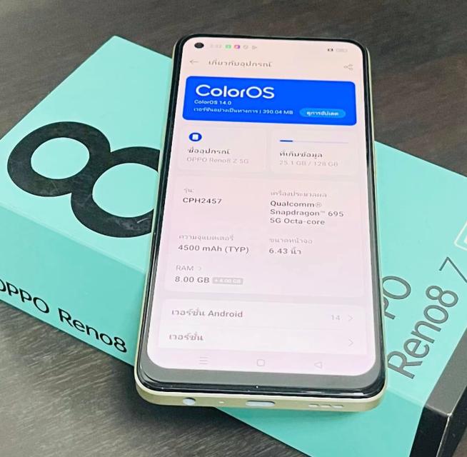 ขาย oppo  Reno 8 Z 5G มือสอง สวยๆ 2