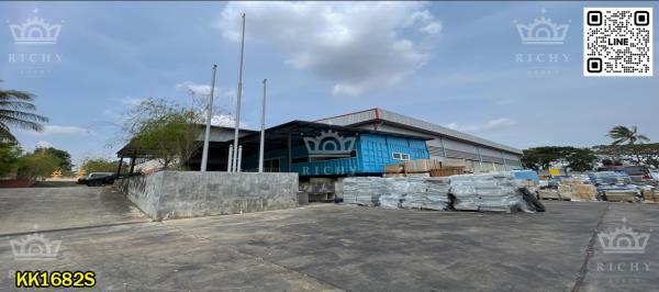 ขายโรงงาน EEC สวยและเพียบพร้อมเกือบ 6 ไร่ พื้นรับ 5 ตัน/ตร.ม. มีใบ รง.4 (105) และ 53 ใกล้ตลาดบ่อวิน - KK1682S 2