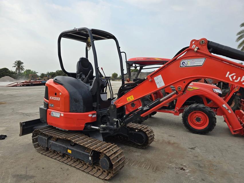 รถขุด KUBOTA KX-033 มือ 2 4