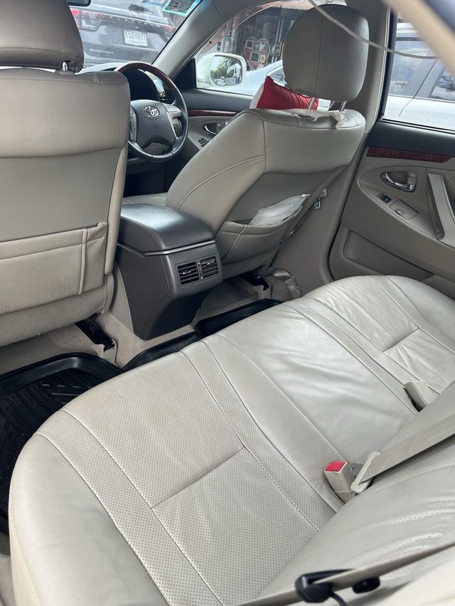 รถยนต์โตโยต้าแคมรี่ไฮบริดปี2010สีขาว รูปที่ 8