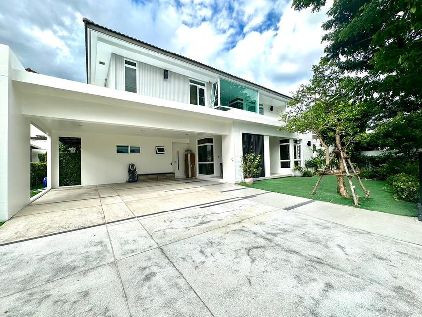 ให้เช่า บ้านเดี่ยว หมู่บ้านมัณฑนา2 บางนา–กม.7 บ้านแปลงพิเศษ หน้าทะเลสาบ หน้าสวน ใกล้สโมสร ตกแต่งครบ พร้อมอยู่ 2