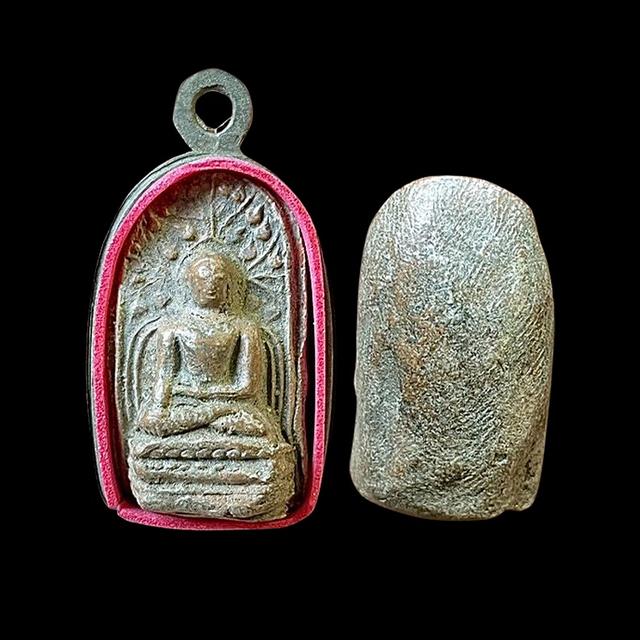 พระคงลำพูน วัดพระคงฤๅษี สีพิกุล พระกรุ เนื้อดิน 6