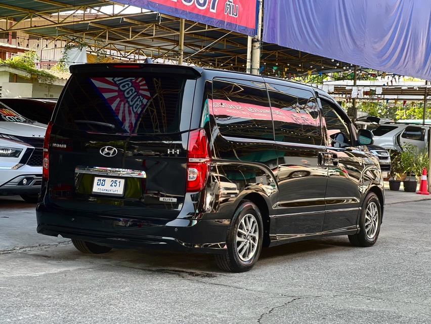 HYUNDAI H-1 รถปี 2018 จด 2019 รุ่น 2.5 ELITE ออโต้ สีดำ ใช้น้อย เลขไมล์ 88,900 km รูปที่ 5