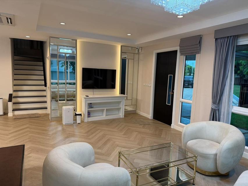 บ้านเดี่ยวให้เช่า หมู่บ้าน ภูมิ ภิรมย์ รังสิต คลอง 5 พื้นที่ 102.1 ตรว 3