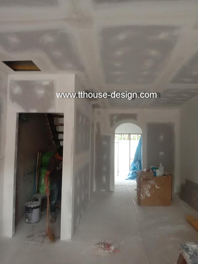 รับเหมา ต่อเติม โครงหลังคา กันสาด ห้องครัว เทพื้น ปูกระเบื้อง IDLine dddesign23 19