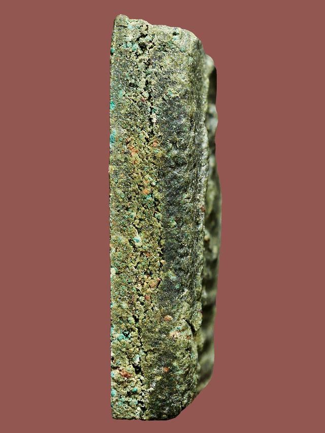 พระสมเด็จฟ้าผ่า หลวงพ่อพรหม วัดช่องแค ปี 2512 เนื้อเขียว...นิยม รูปย่อยที่ 4