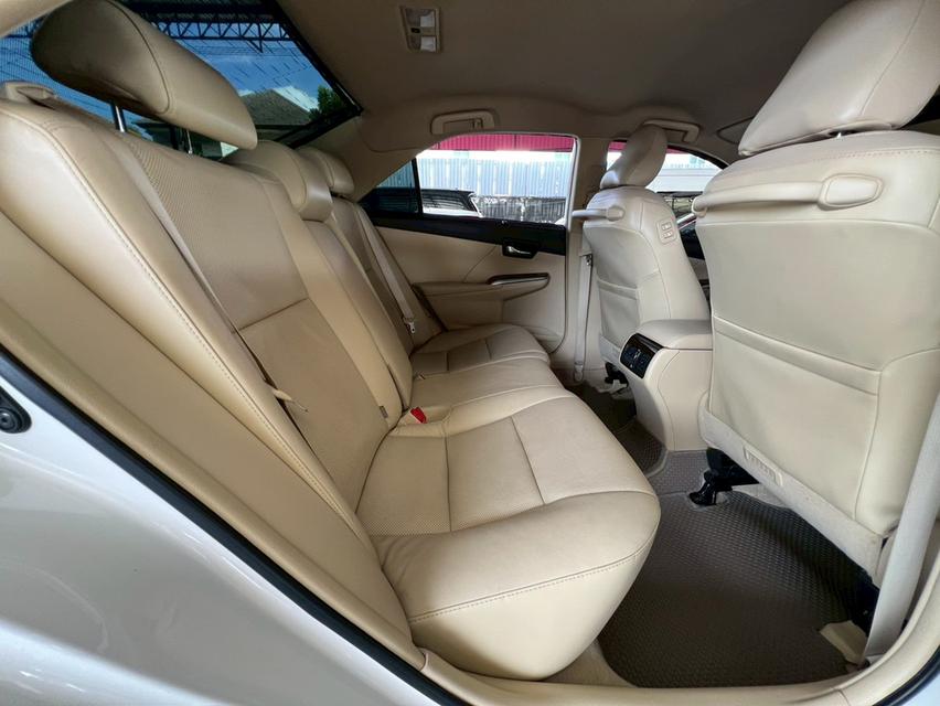 TOYOTA CAMRY 2.5 HV NAVI ปี 2017 โฉม ปี12-18 สีขาว 9