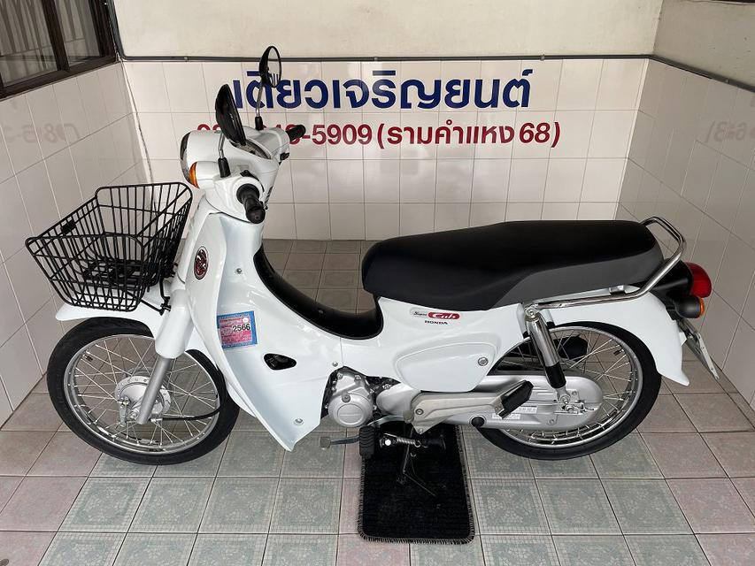 รูป Super Cub โฉม2022 ไมล์ดิจิตอล ผ่อนได้ ไม่ต้องค้ำ เอกสารครบ มีรับประกัน รถมือเดียว จัดส่งได้ทั่วไทย วิ่ง7000 ปลายปี65 2