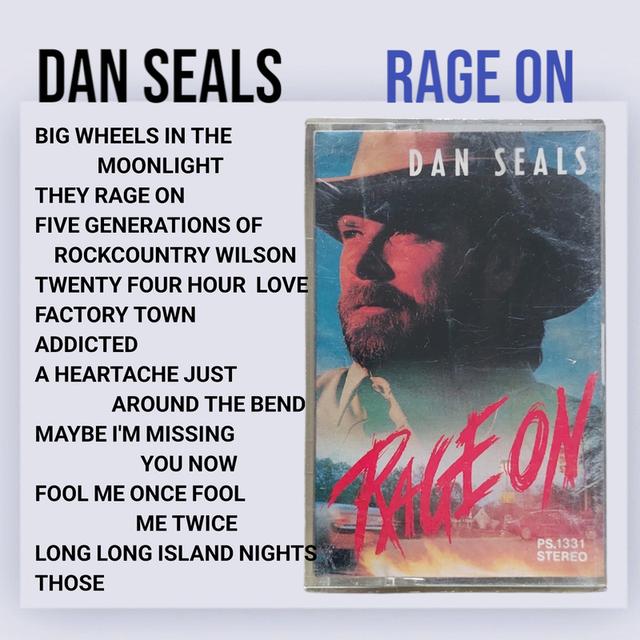 □มือ2 เทปเพลง Dan Seals□อัลบั้ม HALF SAINT HALF SINNER (ม้วน Eagles)(แนว คันทรี country) 1