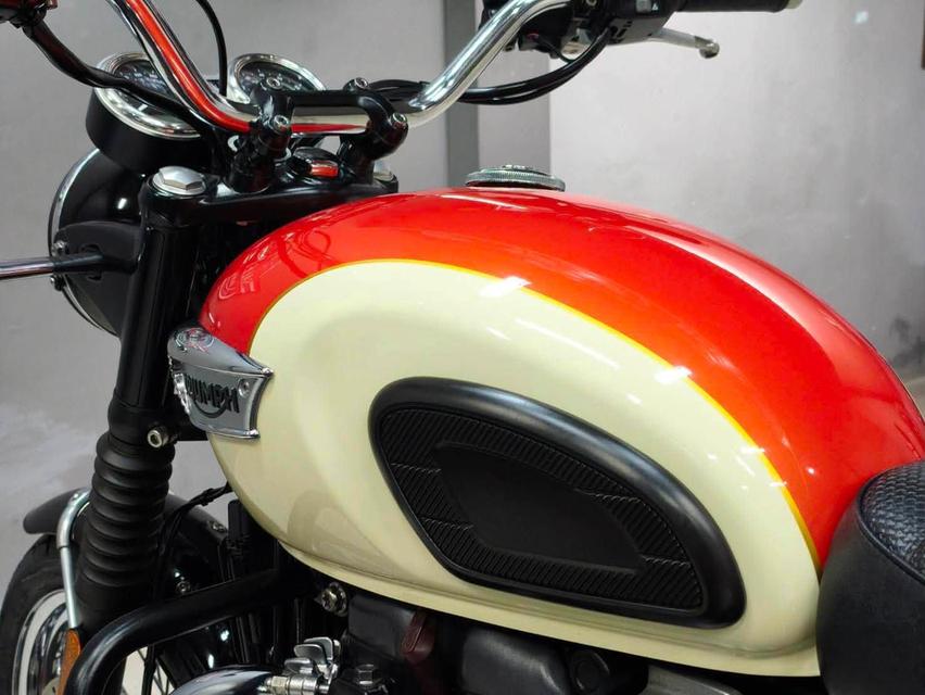 Triumph Bonneville T100 ปี 2018 abs   รถสวยมากๆ สีหายาก สไตล์ Classic รูปที่ 18