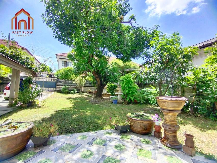 ขายลดราคาบ้านเดี่ยว ใกล้ Crystal SB ราชพฤกษ์ ชอยลุงหวอด ถนนกรุงนนท์-จงถนอม มหาสวัสดิ์ บางกรอย นนทบุรี บ้านร่มรื่นพื้นที่กว้างโปร่งโล่งสบาย MKD 2