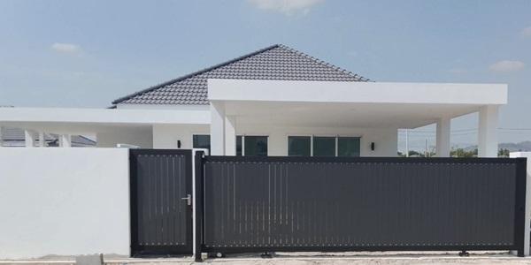 พูลวิลล่าโมเดิร์น 3 ห้องนอน 3.5 ห้องน้ำ สระเกลือส่วนตัว ในหัวหิน ใกล้ Black Mountain และรร.นานาชาติ โทร 0823664757 1