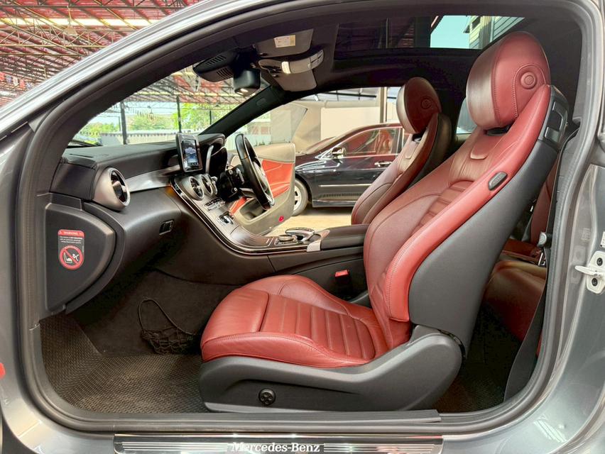 Benz C250 2.0 COUPE AMG ปี2017รถบ้าน ชุดแต่ง AMG  สวยหล่อ น่าใช้งาน รูปที่ 14