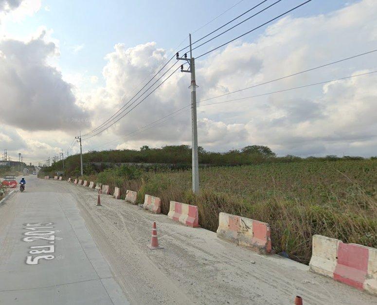 ขายที่ดินมาบยางพรสีม่วงในนิคมอมตะระยองเนื้อที่ 13 ไร่ ติดถนน4เลนเส้น2015 ใกล้แยกเขาไม้แก้ว-7กม. อ.ปลวกแดง ระยอง