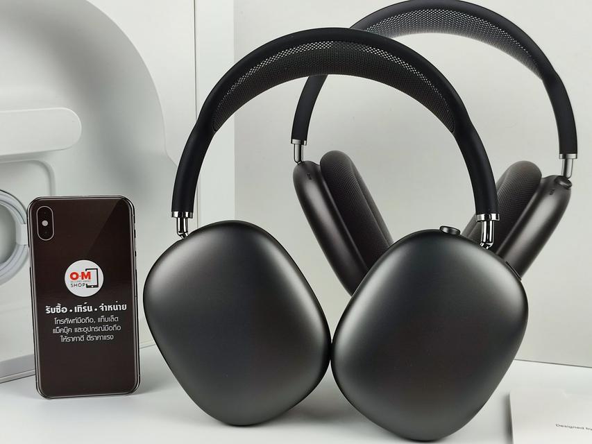 ขาย/แลก Airpods Max สี Space Gray with Black Headband ศูนย์ไทย ประกันศูนย์ สภาพสวยมาก แท้ ครบกล่อง เพียง 12,900 บาท  5