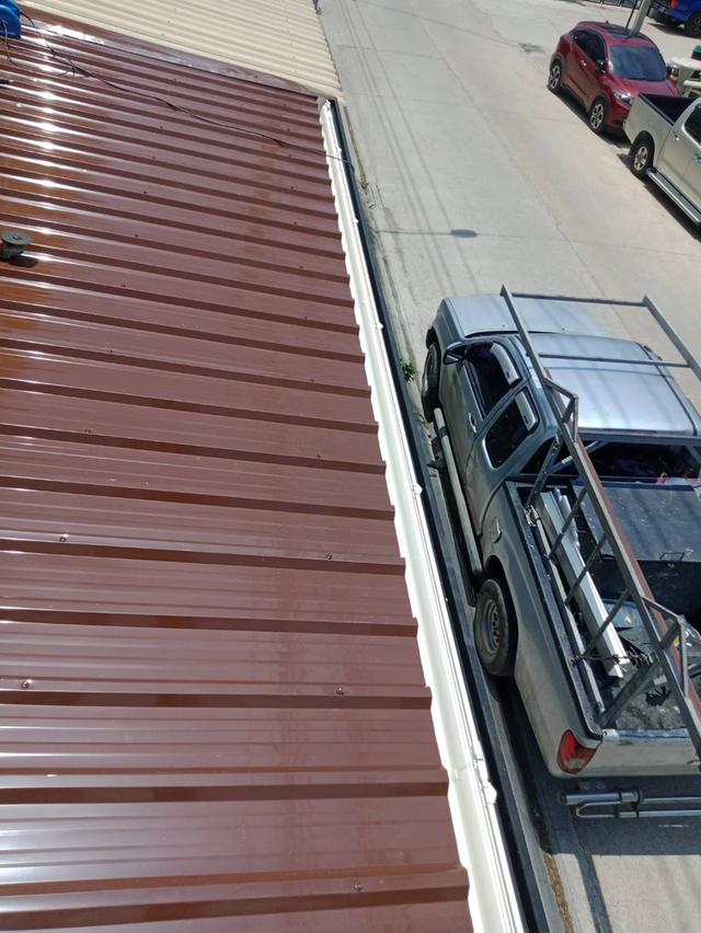 ต่อเติมบ้าน ทำโครงหลังคา เทพื้น ปูกระเบื้อง  line✅tthouse23 รูปที่ 18