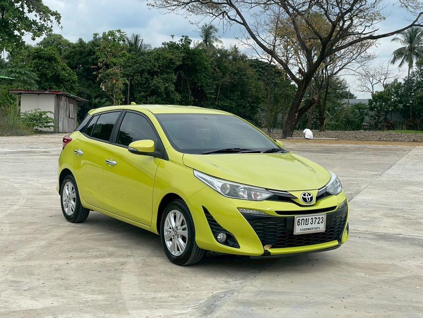 TOYOTA  YARIS  1.2 G TOP Y 17  HACTHBACK สีเขียว