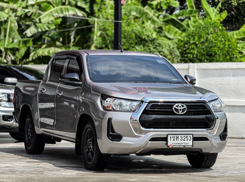 รหัสรถ WRT3253 2021 TOYOTA HILUX REVO, 2.4 ENTRY Z EDITIONโฉม DOUBLE CAB สีเทา เกียร์ออโต้