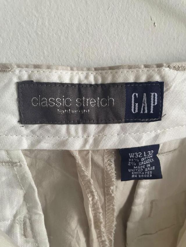 กางเกงขายาว Gap Classic Stretch 3