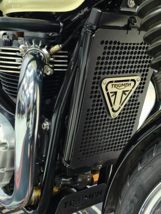 Triumph Bonneville T100 ปี 2018 abs   รถสวยมากๆ สีหายาก สไตล์ Classic รูปที่ 17