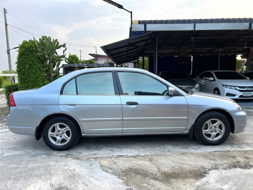 Civic ไดแมนชั่น ปี2001 ออโต้ มือเดียวป้ายแดง สีเดิม ไม่เคยแก๊ส 9
