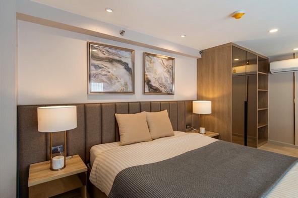 ให้เช่าคอนโด Knightsbridge Prime Sathorn ห้อง Duplex 37 ตร.ม. ชั้นสูง ห้องบิ้วอิน แต่งสวย วิวโล่ง 3
