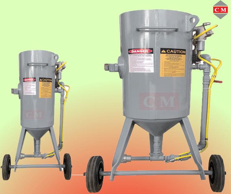 เครื่องพ่นทรายกลางแจ้ง / Pressure Blasting Machine