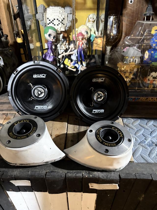 ลำโพงติดรถยนต์ หน้าจอเครื่องเล่นวิทยุ ปรีแอม พาเวอร์ รูปที่ 10