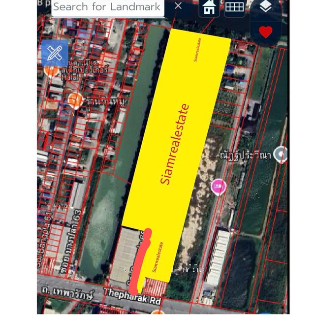Lucky land fitted already size 80 x 40 meters total 3200sqm. 2