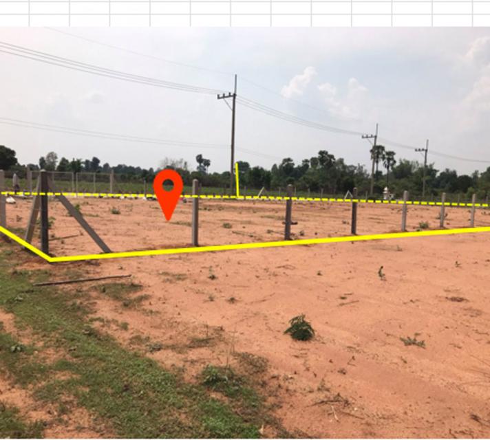 ขาย ที่ดิน ติดถนนคอนกรีต น้ำ-ไฟฟ้า พร้อม ถนนเพชรมาตุคลา เข้าบ้านบึงสาร 1 งาน 44.8 ตรว ถมแล้ว ผังเมืองจังหวัดสีชมพู การใช 4