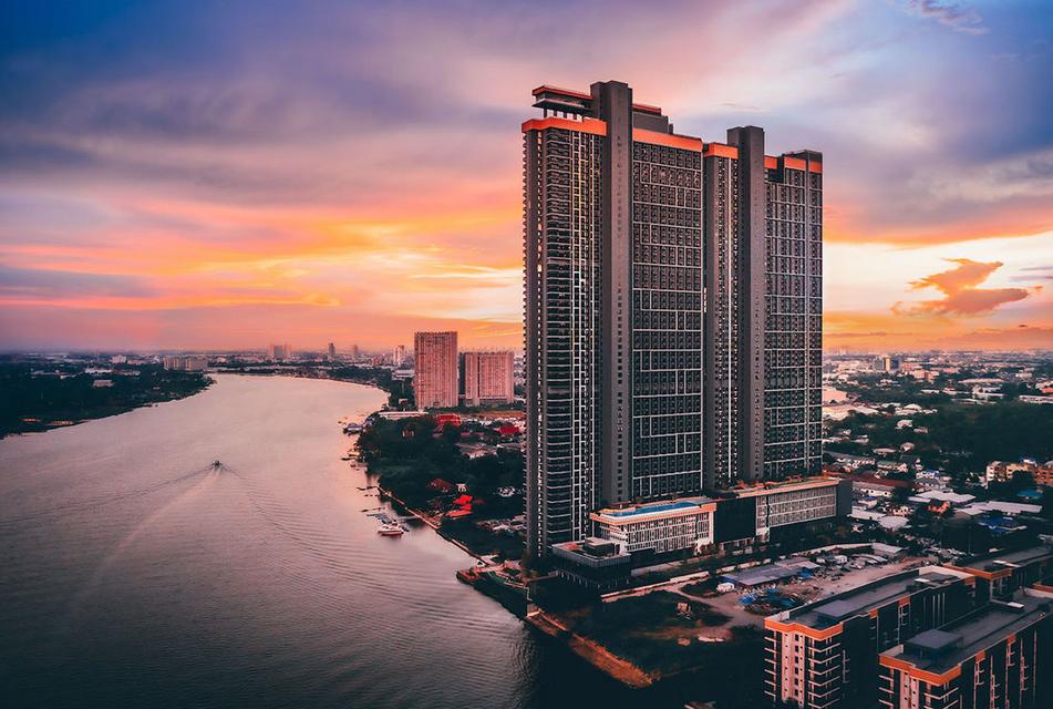 Condo The Politan Aqua ใกล้ MRT สะพานพระนั่งเกล้า 29 ตารางเมตร 1 ห้องนอน ชั้น50 วิวแม่น้ำ ตกแต่งครบ 8