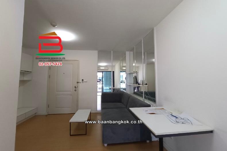 คอนโดมิเนียม เนื้อที่ 31.05 ตร.ม. โครงการ ไอคอนโด สุขาภิบาล 2 (อยู่ระหว่าง เสรีไทย 43 & 45) ถนนเสรีไทย แขวงคลองกุ่ม เขตบึงกุ่ม 6