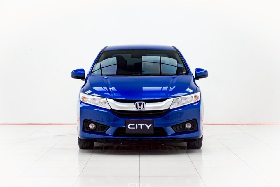 HONDA CITY 1.5 SV เกียร์ AT ปี 2014 สีน้ำเงินเลขไมล์ 183,621 กมราคา 259,000 บาทโทร 0929699899 6B447 รูปย่อยที่ 2