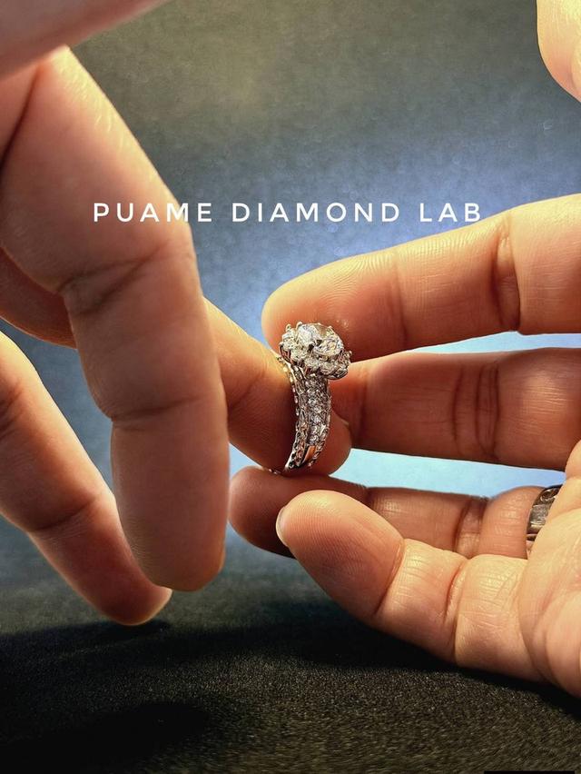 แหวนที่เหมาะสมสำหรับคุณผู้หญิง หรูหราสวยงามพร้อมใบรับประกันสินค้ามีการออกแบบหลากหลายแบบหลายสไตล์ที่ปุอามี่ Diamond Lap Rama2(095-8894732) รูปที่ 2