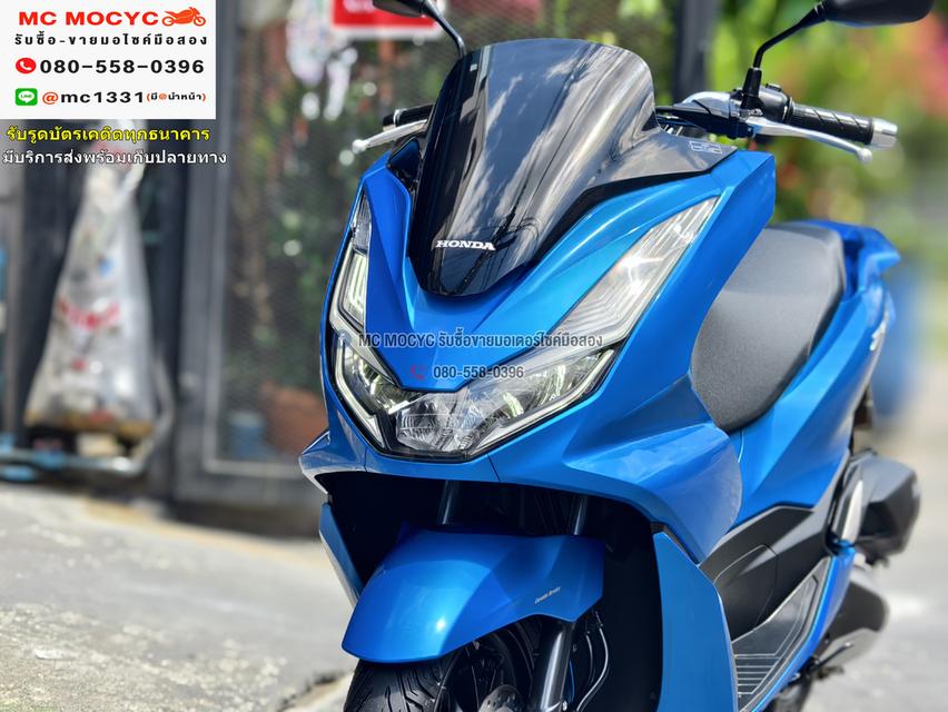 Pcx 160i 2023 สีฟ้า วิ่ง9000โล รถบ้านแท้ไม่ใช่รถประมูล กุญแจบุคเซอวิสครบ  No1026   11