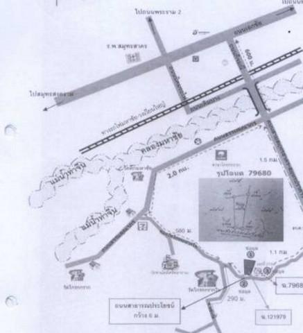 ใกล้ปีใหม่ดูทรัพย์มีมูลค่า ขายบ้านเดี่ยว เมืองสมุทรสาคร 36 วา ชั้นเดียว บางหญ้าแพรก 4