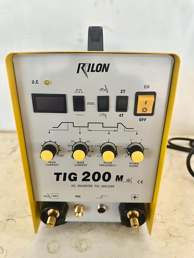 เครื่องเชื่อม TIG200M 220V Rilon เชื่อมอาร์กอน มีระบบพัลล์ ออโต้