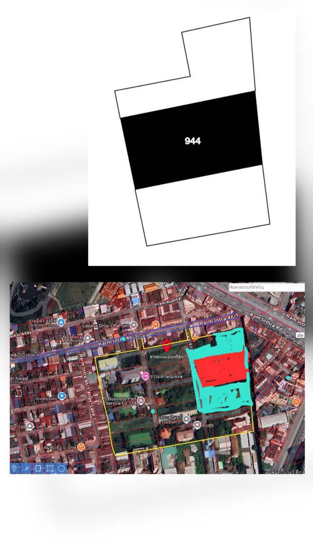 ที่ดินทำเลดี ใกล้สถานีรถไฟฟ้า 3