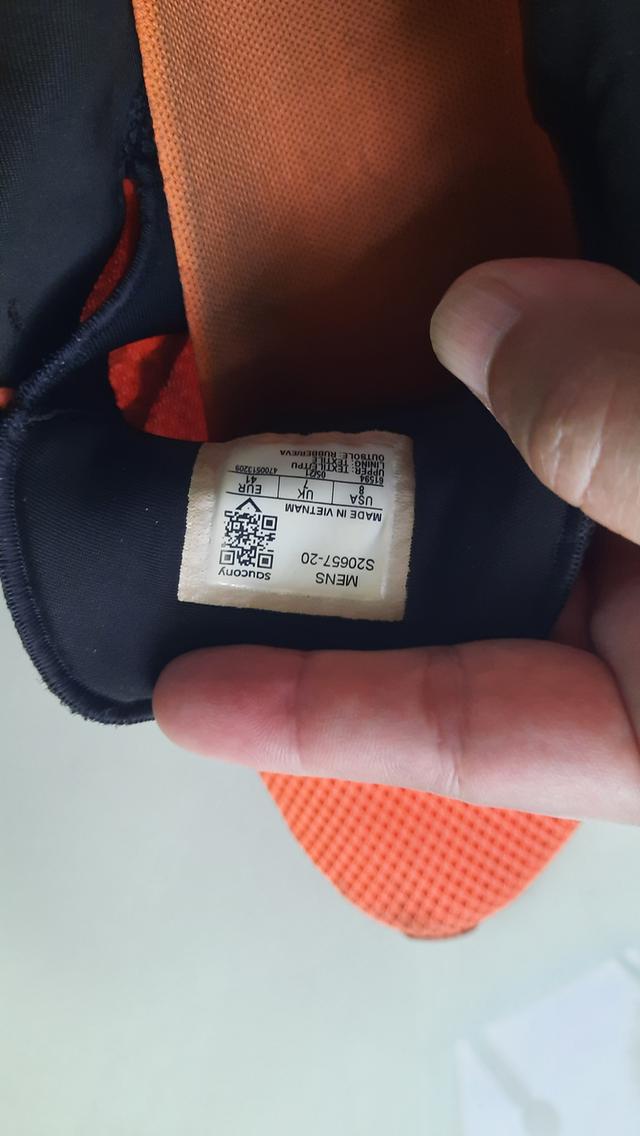 รองเท้า Saucony มือสอง ส้ม รูปที่ 5
