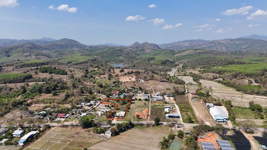 ขายที่ดินศักยภาพสูง ติดทางหลวง 109 อ.แม่สรวย เชียงราย พร้อมอาคารล้างรถ ใช้งานได้ทันที 5
