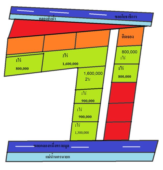 ขายที่ดินติดถนนราคาไม่แพง 5