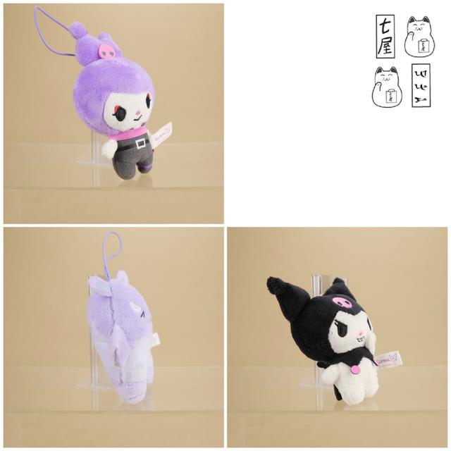 พวงกุญแจ ตุ๊กตา 2 คุโรมิ & 1 บากุ 😈 Set 3 in Pack 📚 SANRIO 2025・FuRyu・My Melody 50th & Kuromi 20th Anniversaries ~ Baku Mascot Keychain 9-11 cm ✨ รูปที่ 8