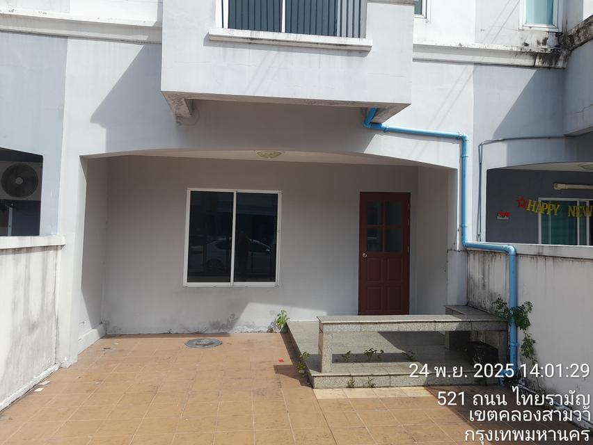 ทาวน์เฮาส์ โครงการ เคซี คลัสเตอร์ 2